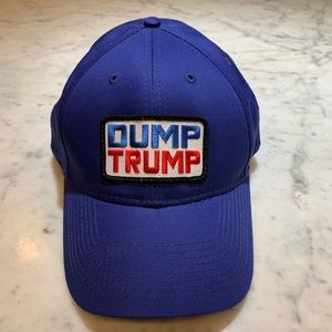 Dump trump dad hat Velcro closure NWT